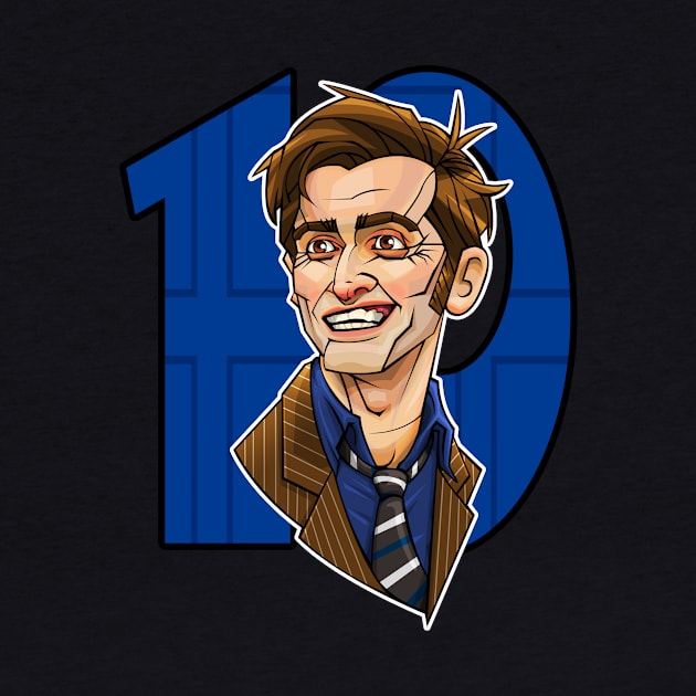 The Tenth Doctor by RoguePlanets